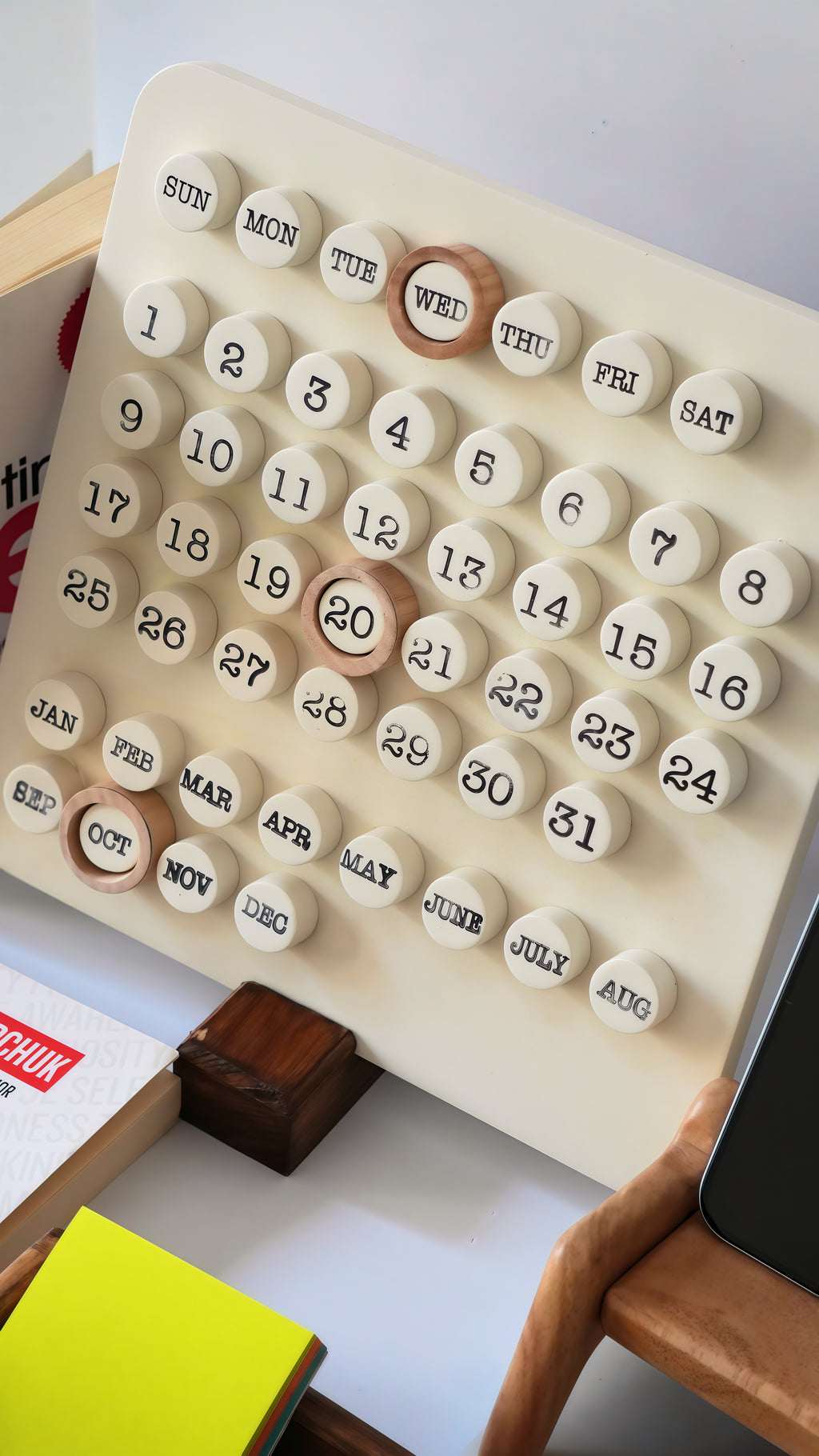 Ring-A-Date Calendar