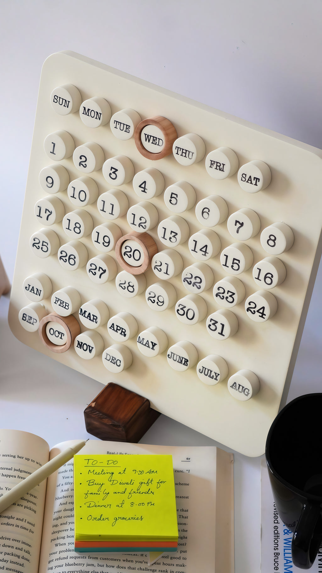 Ring-A-Date Calendar